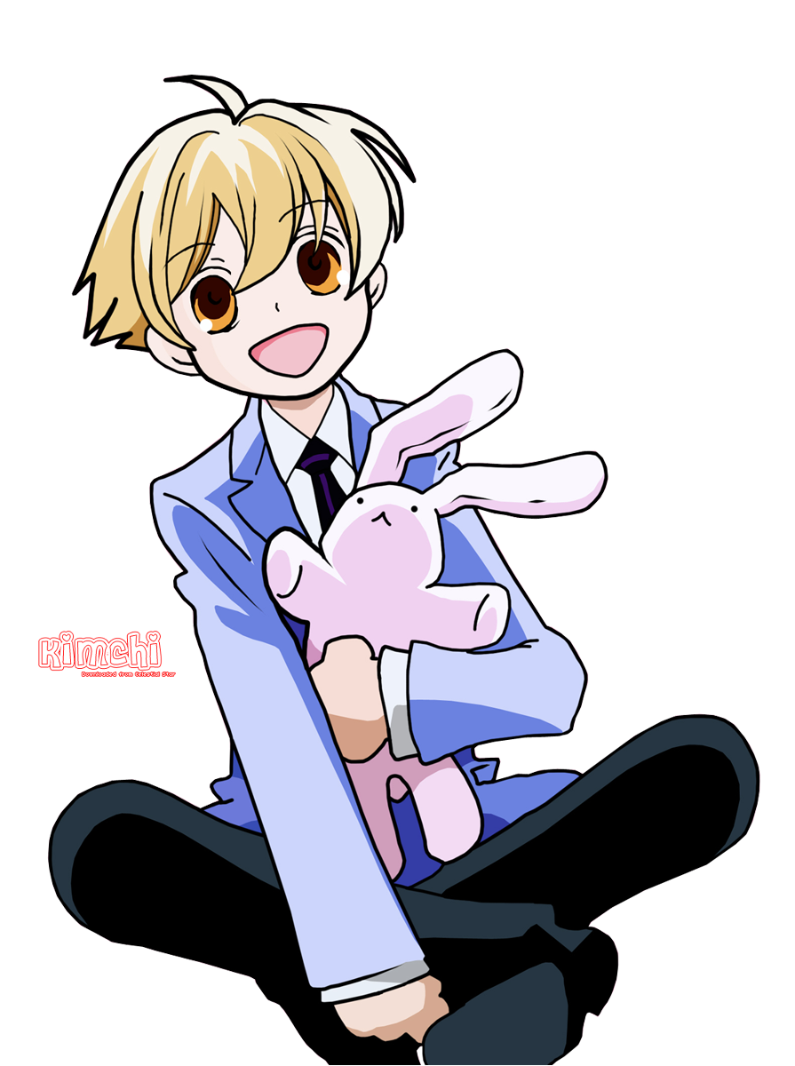 Honey Senpai sitting down